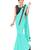 Sky Blue Ready To Wear Stitching Blouse With Broach And Sequence