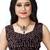 Navy Blue Ready To Wear Stitching Blouse With Broach And Sequence