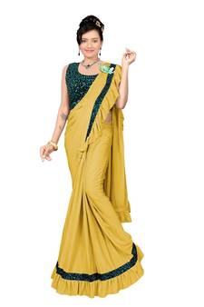  Ready To Wear Stitching Blouse With Broach And Sequence