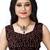 Coffee Ready To Wear Stitching Blouse With Broach And Sequence