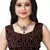 Coffee Ready To Wear Stitching Blouse With Broach And Sequence