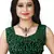 Dark Green Ready To Wear Stitching Blouse With Broach And Sequence