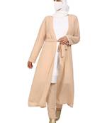 Fawn three piece co-ord set with shrug