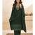 Dark Green Georgette Semi Stitched Salwar Suits