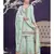 Turquoise Georgette Semi Stitched Salwar Suits