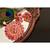 Royal Goldplated Uncut Ruby-emerald Pendant Set -DJR03156