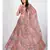 Pink & Silver Foil Zari Semi Stitched Lehenga & Unstitched Blouse with Dupatta