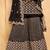 Black embroidered georgette salwar