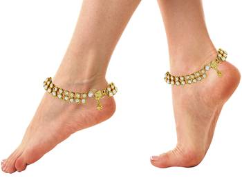 Gold anklets 1
