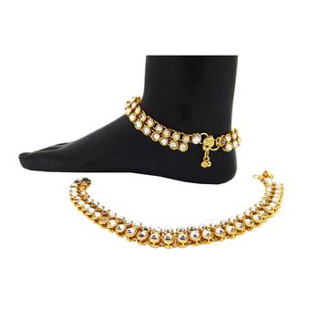 Gold anklets 3