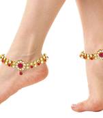 Red anklets