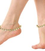 White anklets