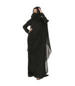 Designer Gown In Saree Pattern