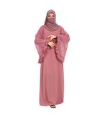 Designer Gown With Bell Sleeves