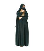 Designer Dress For Hijabis With Embroidery Work