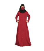 Front Open Abaya In Cotton