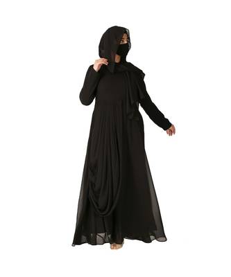 Designer Modest Dress With Unique Pattern 4