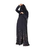 Designer Dress For Hijabis With Premium Stonework.