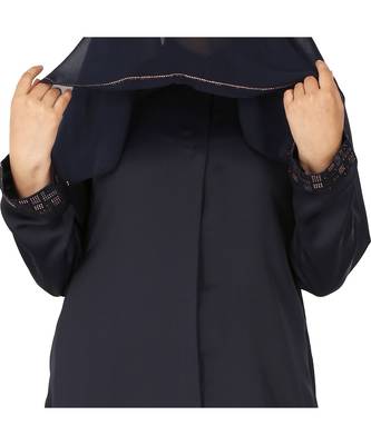 Designer Dress For Hijabis With Premium Stonework. 5