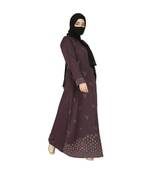 Designer Dress For Hijabis With Premium Stonework.
