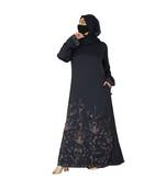 Designer Dress For Hijabis With Premium Stonework.
