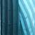 Turquoise plain georgette saree with blouse