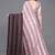 Wine plain georgette saree with blouse