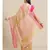 beige silk cotton   saree with blouse
