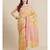 beige silk cotton   saree with blouse