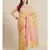beige silk cotton   saree with blouse