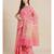 pink silk cotton   saree with blouse