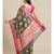 black silk cotton   saree with blouse