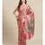 pink banarasi brocade   saree with blouse
