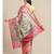 pink banarasi brocade   saree with blouse