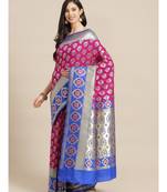 purple art silk sarees   saree with blouse