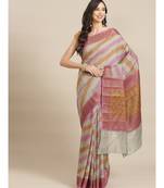 grey pure banarasi silk   saree with blouse