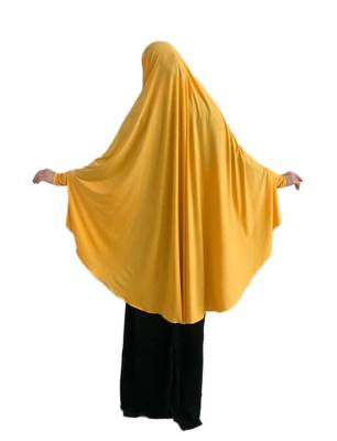 JSDC Viscose Lycra Women Prayer Hijab Abaya Makhna 4