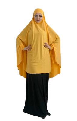 JSDC Viscose Lycra Women Prayer Hijab Abaya Makhna 5