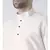 Solid Off White Color Dupion Silk Pathani Kurta