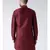 Solid Maroon Color Dupion Silk Pathani Kurta