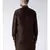 Solid Brown Color Dupion Silk Pathani Kurta