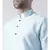 Solid Sky Blue Color Dupion Silk Pathani Kurta