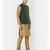 Printed Deep Green & Brown Color Dupion Silk Jacket with Kurta Set