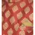 Printed Red & Brown Color Dupion Silk Jacket with Kurta Set
