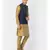 Printed Navy Blue & Brown Color Dupion Silk Jacket with Kurta Set