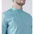 Sky Blue & Cream Color Jacquard Silk Kurta with Churidar set
