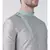 Silver & Cream Color Dupion Silk Kurta with Churidar set