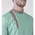 Green & Cream Color Jacquard Silk Kurta with Churidar set