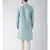 Blue & Cream Color Jacquard Silk Kurta with Churidar set