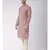 Red & Cream Color Jacquard Cotton Kurta with Churidar set